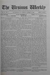 The Ursinus Weekly, October 14, 1918