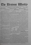 The Ursinus Weekly, December 9, 1918