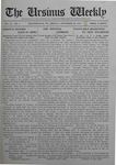 The Ursinus Weekly, September 24, 1917