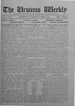 The Ursinus Weekly, October 8, 1917