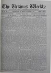 The Ursinus Weekly, November 5, 1917