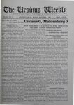 The Ursinus Weekly, December 3, 1917