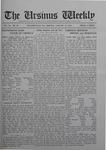 The Ursinus Weekly, January 14, 1918