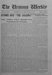 The Ursinus Weekly, April 15, 1918