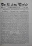 The Ursinus Weekly, May 6, 1918