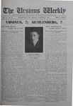 The Ursinus Weekly, December 4, 1916