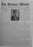 The Ursinus Weekly, October 25, 1915