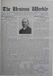 The Ursinus Weekly, January 31, 1916
