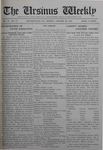 The Ursinus Weekly, January 25, 1915