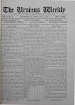 The Ursinus Weekly, May 31, 1915