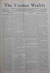 The Ursinus Weekly, October 27, 1913