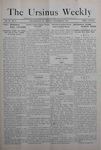 The Ursinus Weekly, November 17, 1913