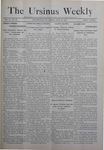 The Ursinus Weekly, June 16, 1913