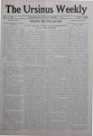 The Ursinus Weekly, October 13, 1911