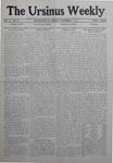 The Ursinus Weekly, November 27, 1911