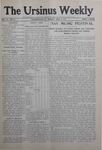 The Ursinus Weekly, May 6, 1912