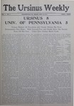 The Ursinus Weekly, September 30, 1910