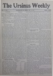 The Ursinus Weekly, November 18, 1910