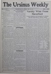 The Ursinus Weekly, November 25, 1910