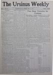 The Ursinus Weekly, April 14, 1911
