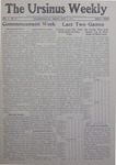 The Ursinus Weekly, June 9, 1911