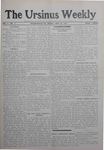 The Ursinus Weekly, September 24, 1909