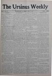 The Ursinus Weekly, January 21, 1910