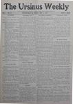 The Ursinus Weekly, February 4, 1910