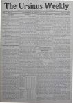 The Ursinus Weekly, April 8, 1910