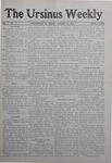 The Ursinus Weekly, January 15, 1909