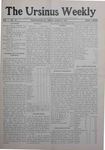 The Ursinus Weekly, April 23, 1909