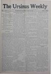The Ursinus Weekly, May 28, 1909