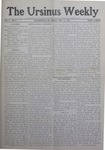 The Ursinus Weekly, November 15, 1907 by Harvey B. Danehower