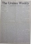 The Ursinus Weekly, November 29, 1907 by Harvey B. Danehower