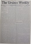 The Ursinus Weekly, February 14, 1908 by Harvey B. Danehower