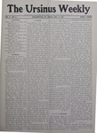 The Ursinus Weekly, April 10, 1908