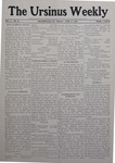 The Ursinus Weekly, June 12, 1908