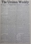 The Ursinus Weekly, October 12, 1906 by Harold Dean Steward