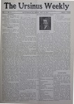 The Ursinus Weekly, November 23, 1906 by Harold Dean Steward