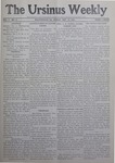 The Ursinus Weekly, November 30, 1906 by Harold Dean Steward