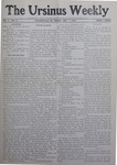 The Ursinus Weekly, December 7, 1906 by Harold Dean Steward