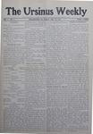 The Ursinus Weekly, January 25, 1907