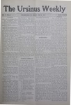 The Ursinus Weekly, February 22, 1907