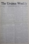 The Ursinus Weekly, March 1, 1907 by Harold Dean Steward