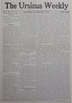 The Ursinus Weekly, September 29, 1905