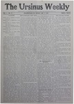 The Ursinus Weekly, January 5, 1906