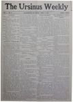 The Ursinus Weekly, April 6, 1906