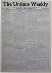 The Ursinus Weekly, February 17, 1905 by Elliot Frederick
