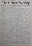 The Ursinus Weekly, April 14, 1905