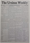 The Ursinus Weekly, May 26, 1905